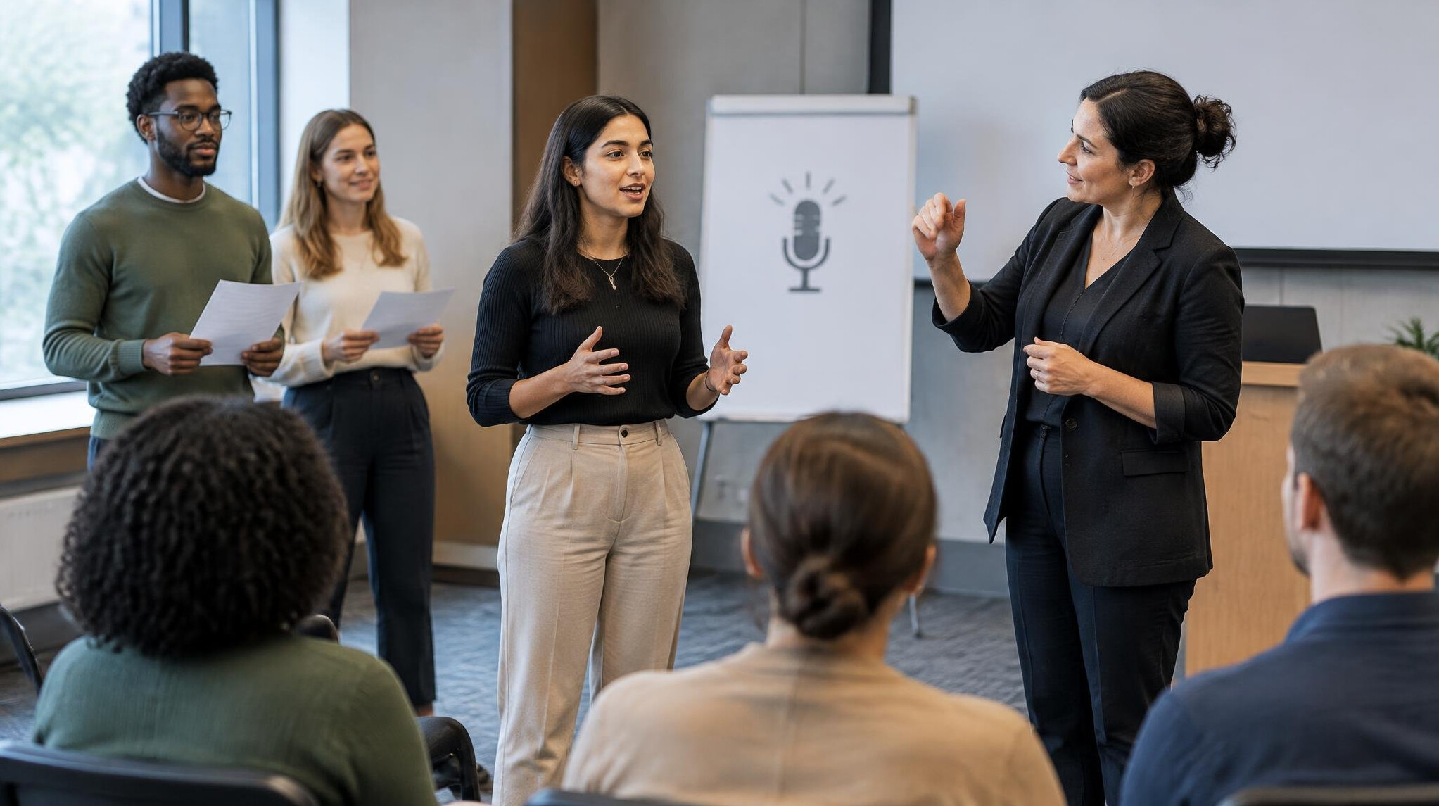 group workshop on rhetoric